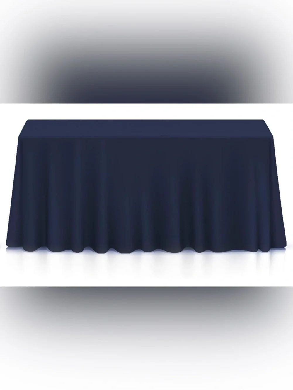 Table Linens - Navy Tablecloth 90”x156” Rectangular